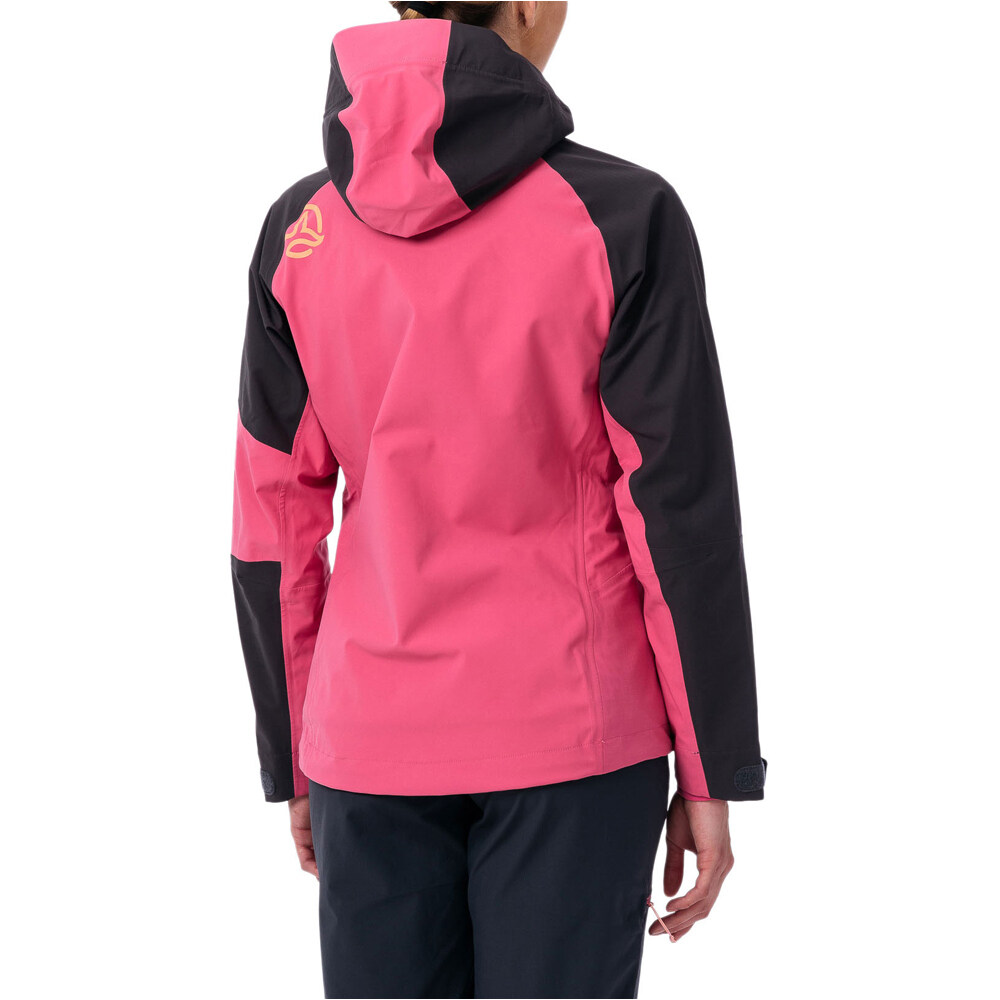 Ternua chaqueta impermeable mujer KLIMMER JKT W vista detalle