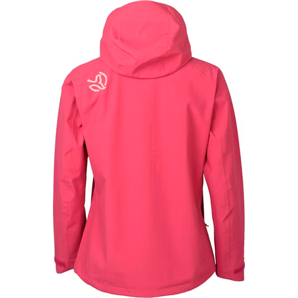 Ternua chaqueta impermeable mujer VALDUR JKT W vista trasera