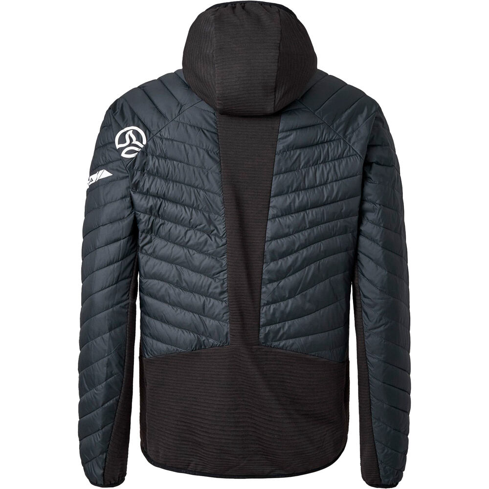 Ternua chaqueta outdoor hombre SPIKE HYBRID JKT M vista trasera