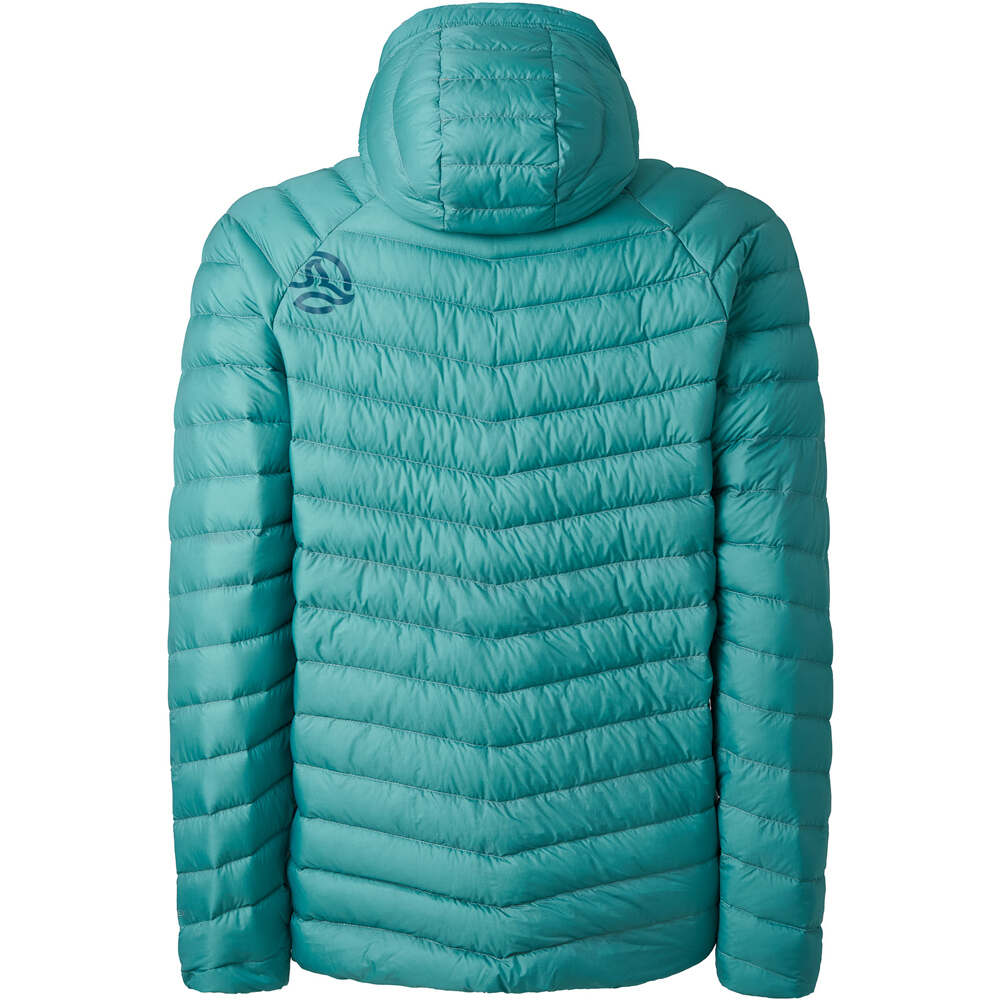 Ternua chaqueta outdoor hombre VILMAN 2.0 HOOD DOWN JKT M vista trasera