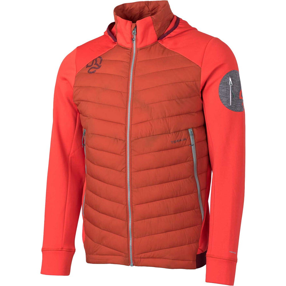 Ternua chaqueta outdoor hombre YUKKON 2.0 HYBRID JKT M vista frontal