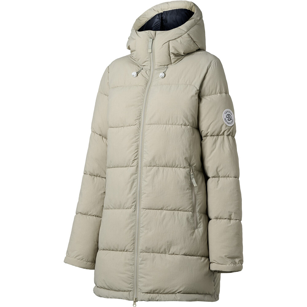 Ternua chaqueta outdoor mujer BALENA COAT W vista frontal