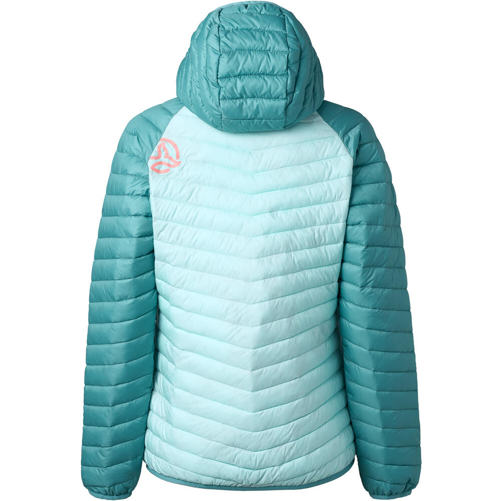 Ternua chaqueta outdoor mujer BIONIK HOOD JKT W vista trasera
