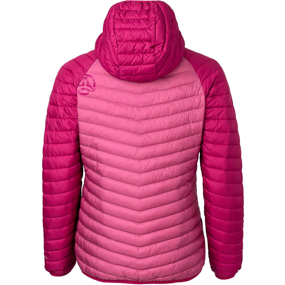 Ternua chaqueta outdoor mujer BIONIK HOOD JKT W vista trasera