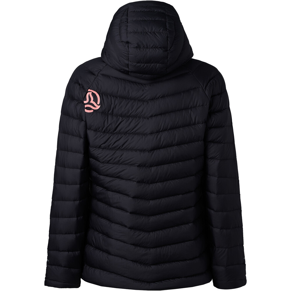 Ternua chaqueta outdoor mujer VILMAN 2.0 HOOD DOWN JKT W vista trasera