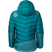 Ternua chaqueta outdoor mujer YAKSIM 2.0 HOOD JKT W vista trasera