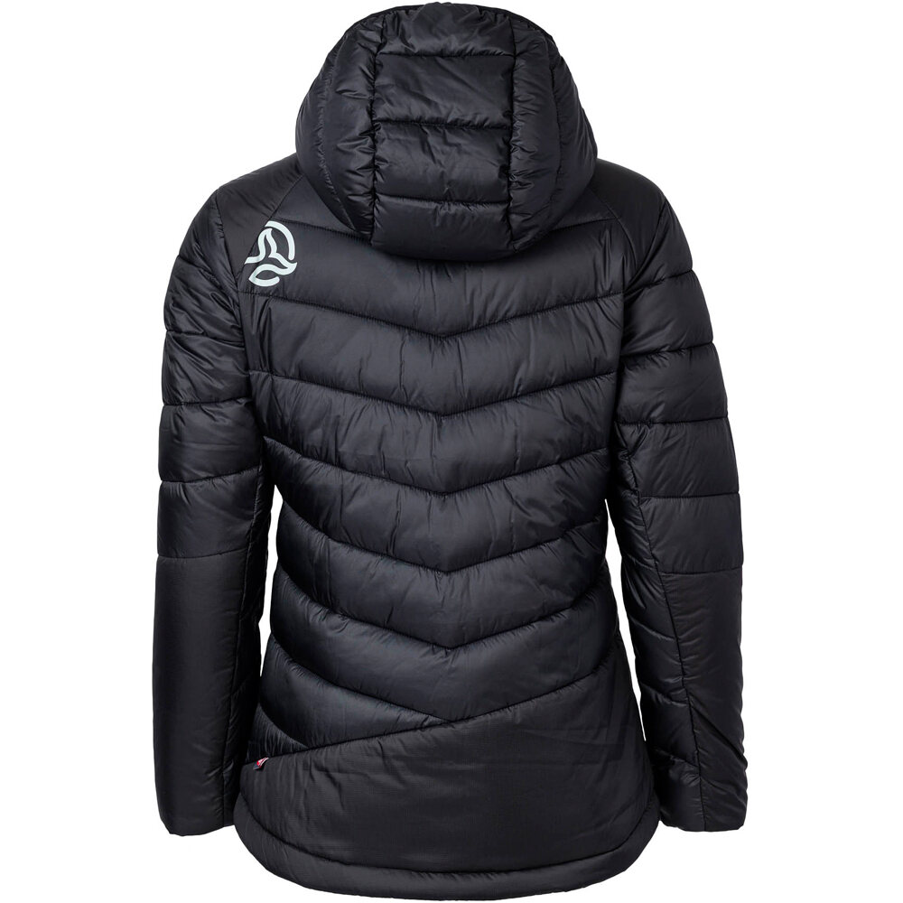 Ternua chaqueta outdoor mujer YAKSIM 2.0 HOOD JKT W vista trasera