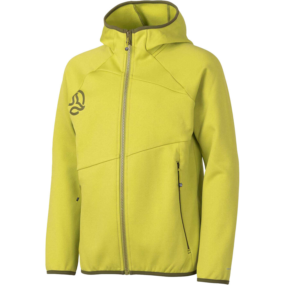 Ternua chaqueta outdoor niño ZENDO HOOD JKT K vista frontal