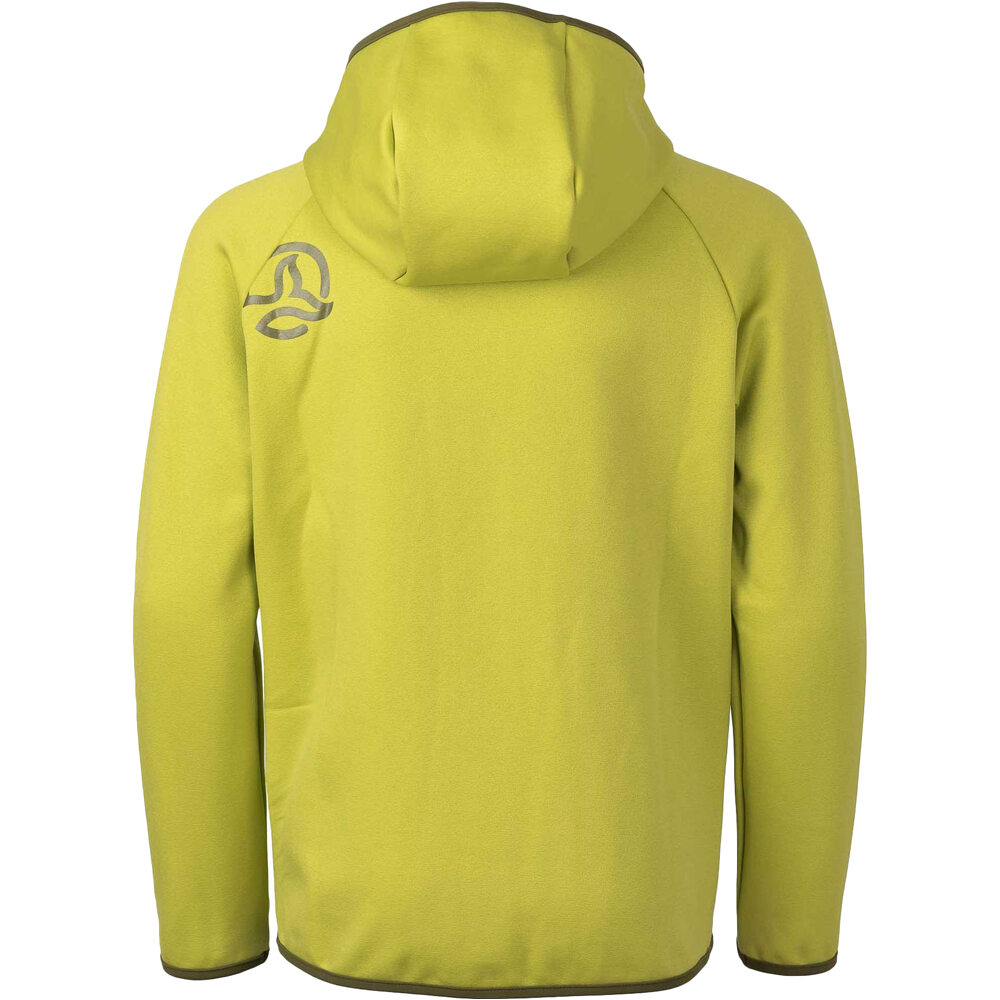 Ternua chaqueta outdoor niño ZENDO HOOD JKT K vista trasera