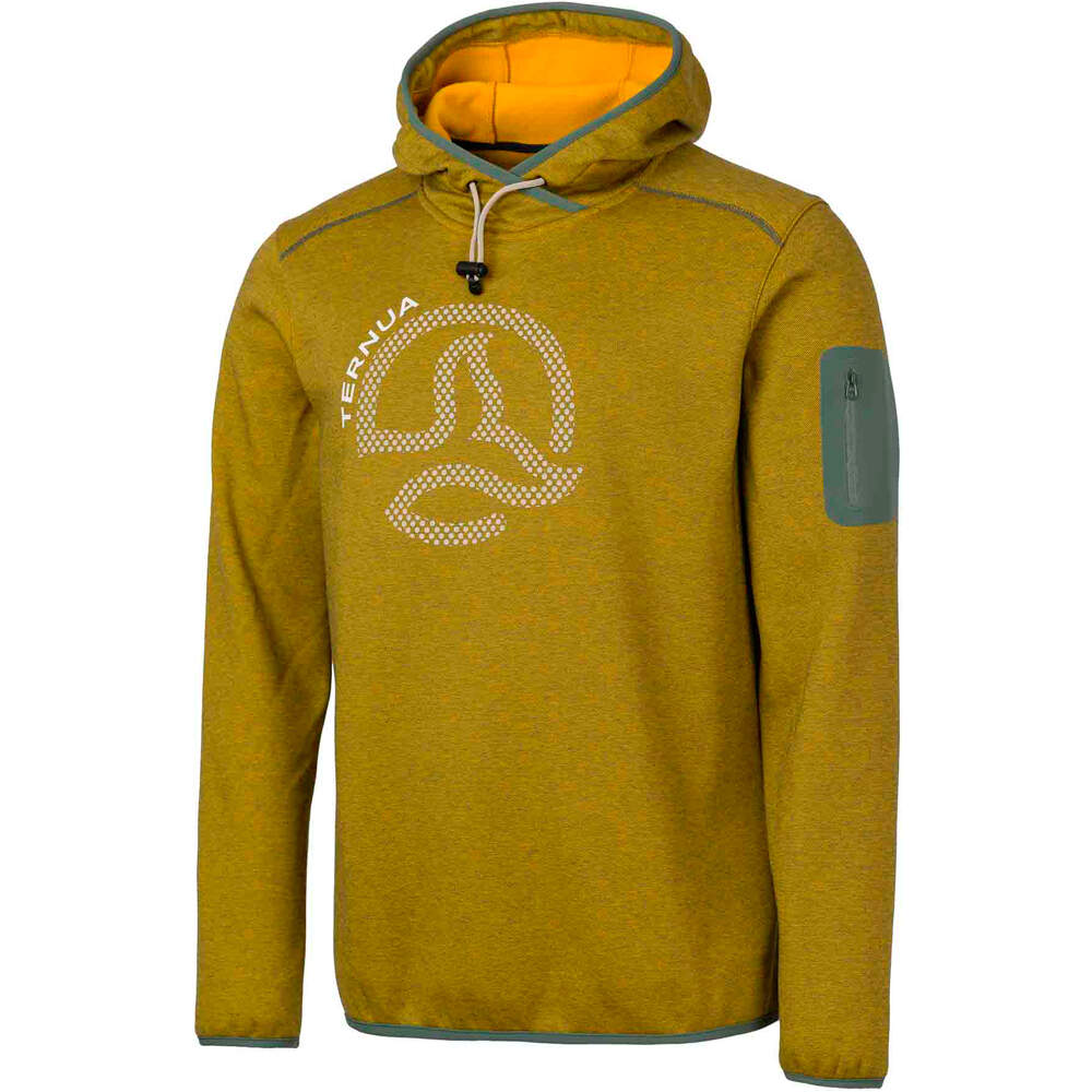 Ternua chaqueta softshell hombre FOX POINT HOODY M vista frontal