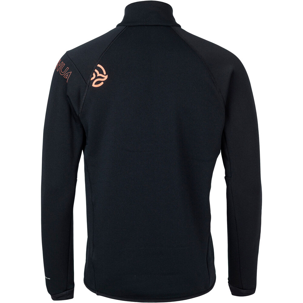 Ternua chaqueta softshell hombre KHAMAL 1/2 ZIP M vista trasera