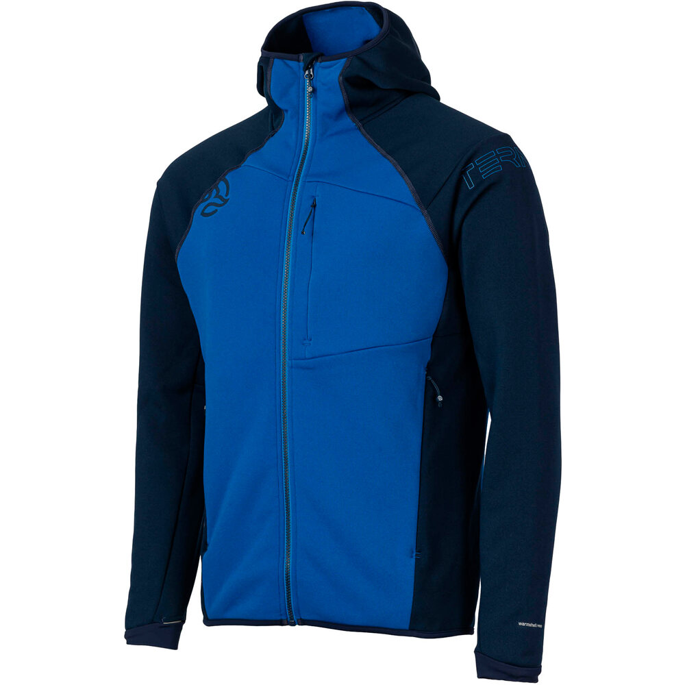 Ternua chaqueta softshell hombre KHAMAL HOOD JKT M vista frontal
