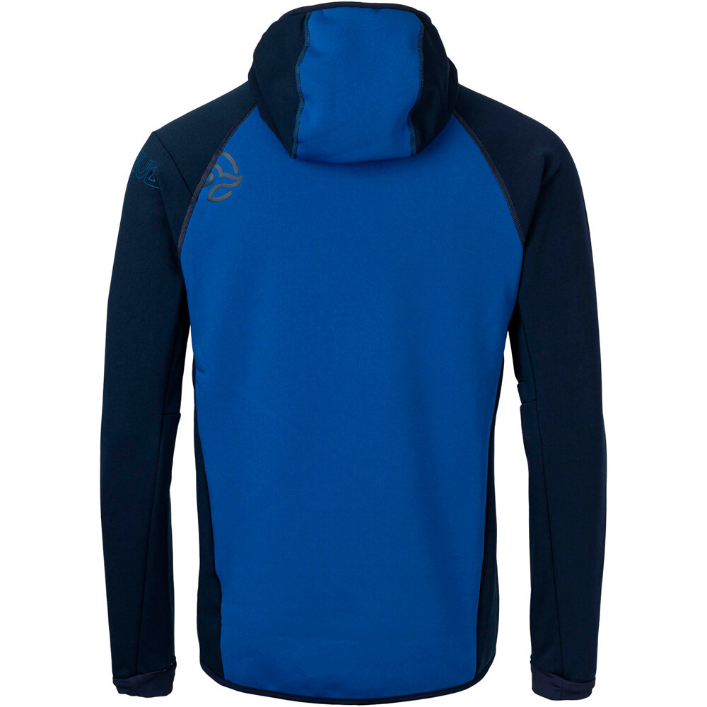 Ternua chaqueta softshell hombre KHAMAL HOOD JKT M vista trasera