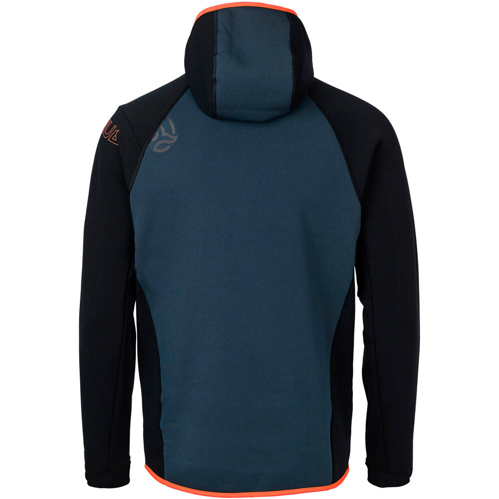Ternua chaqueta softshell hombre KHAMAL HOOD JKT M vista trasera