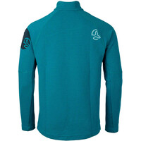 Ternua chaqueta softshell hombre LEMIK 1/2  ZIP M vista trasera