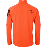 Ternua chaqueta softshell hombre LEMIK 1/2  ZIP M vista trasera