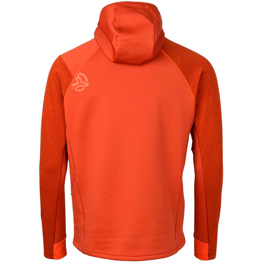 Ternua chaqueta softshell hombre LOKSEN HOOD JKT M vista trasera