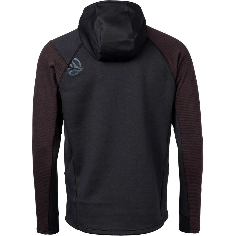 Ternua chaqueta softshell hombre LOKSEN HOOD JKT M vista trasera
