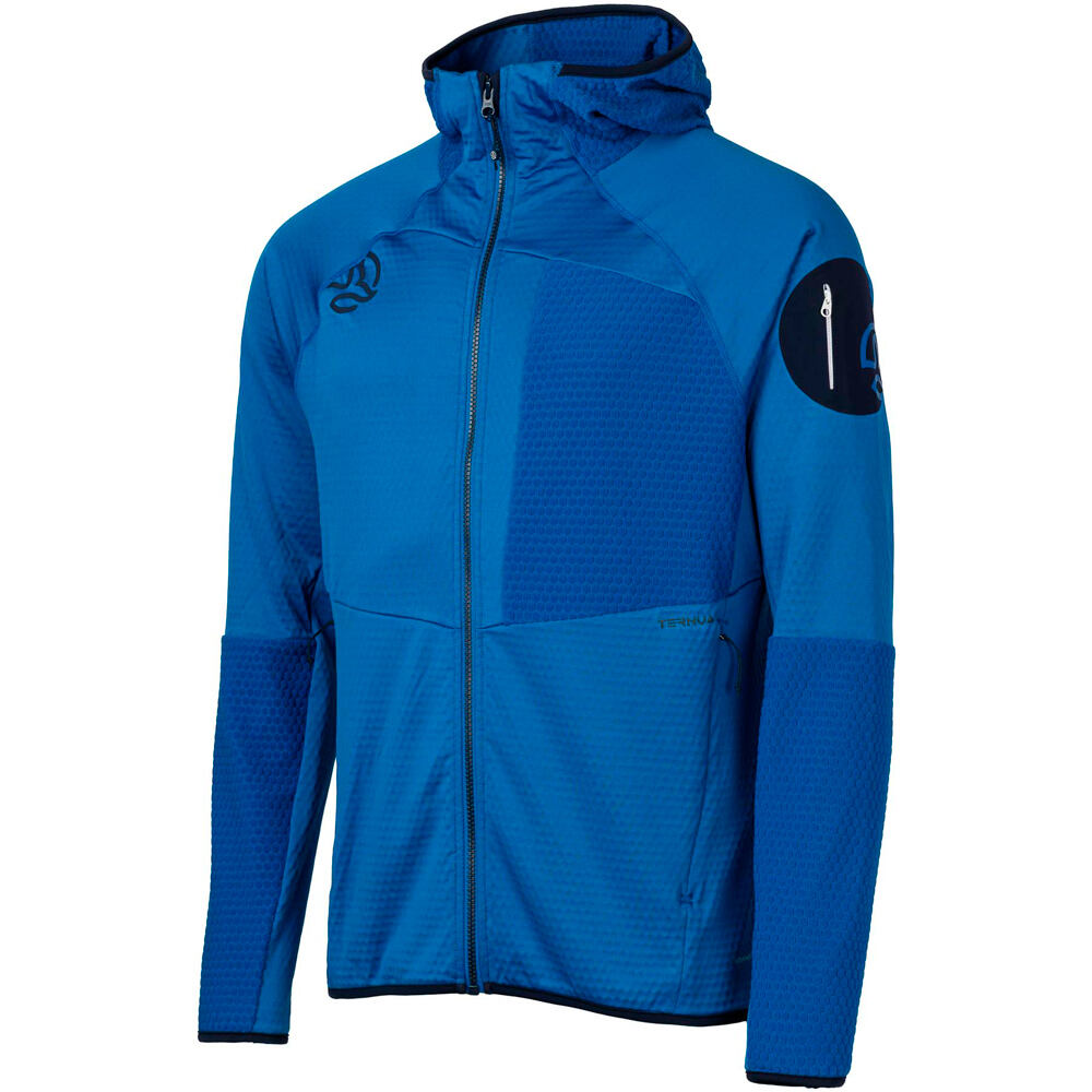 Ternua chaqueta softshell hombre RAGGER HOOD JKT M vista frontal