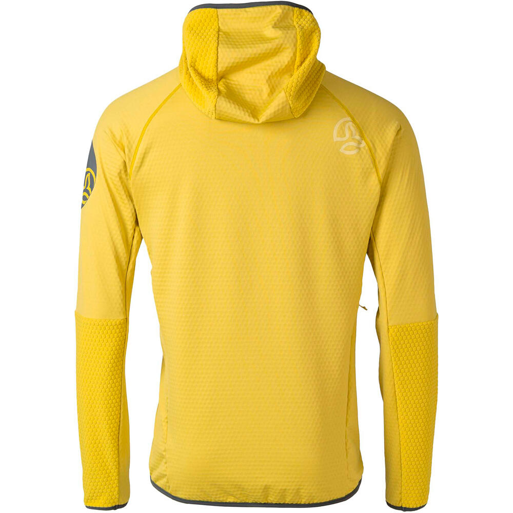 Ternua chaqueta softshell hombre RAGGER HOOD JKT M vista trasera