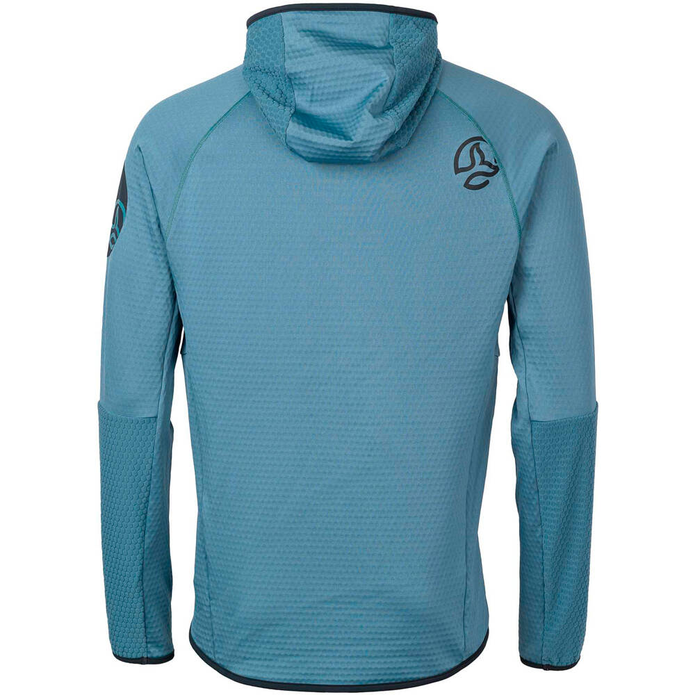 Ternua chaqueta softshell hombre RAGGER HOOD JKT M vista trasera