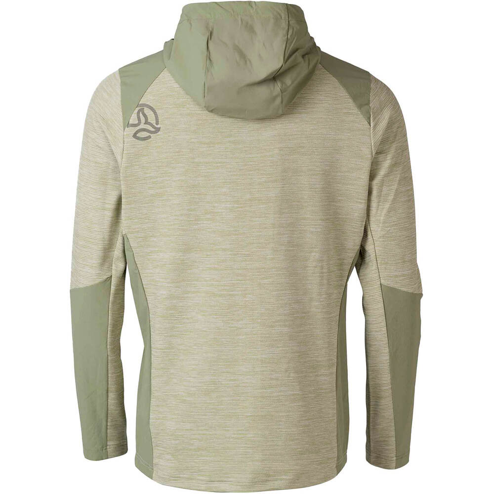 Ternua chaqueta softshell hombre TILEK HOOD JKT M vista trasera