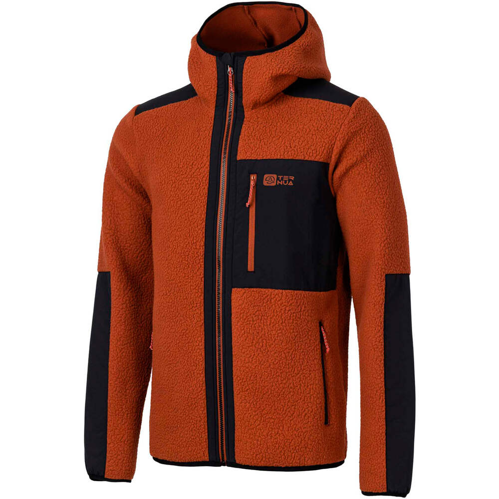 Ternua chaqueta softshell hombre TRITONY HOODY JKT M vista frontal