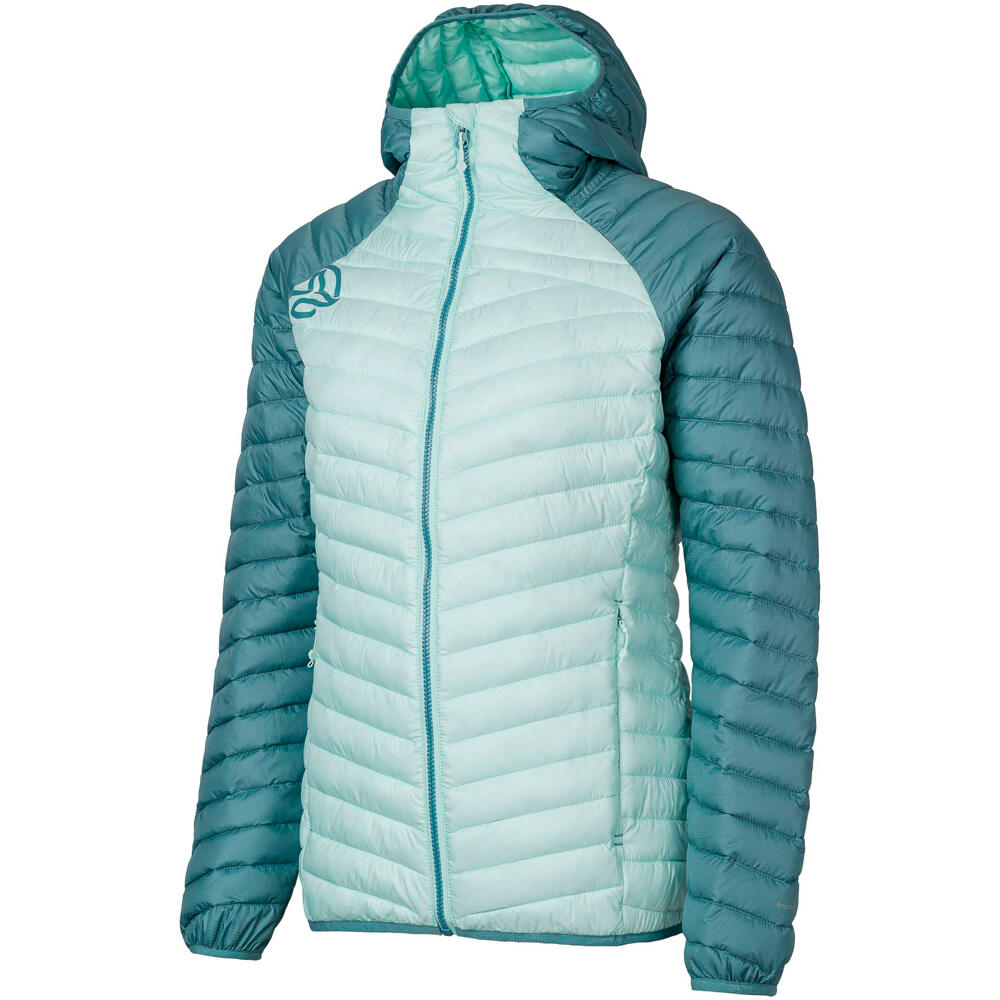Ternua chaqueta softshell mujer BIONIK HOOD JKT W vista frontal
