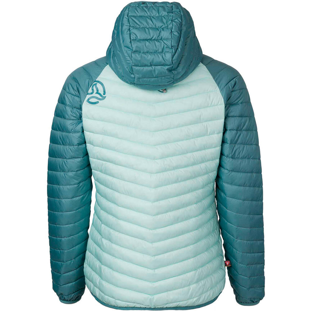 Ternua chaqueta softshell mujer BIONIK HOOD JKT W vista trasera