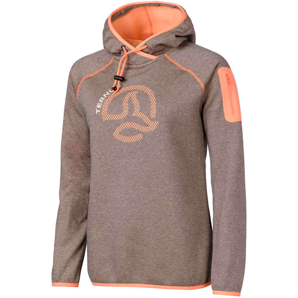 Ternua chaqueta softshell mujer FOX POINT HOODY W vista frontal