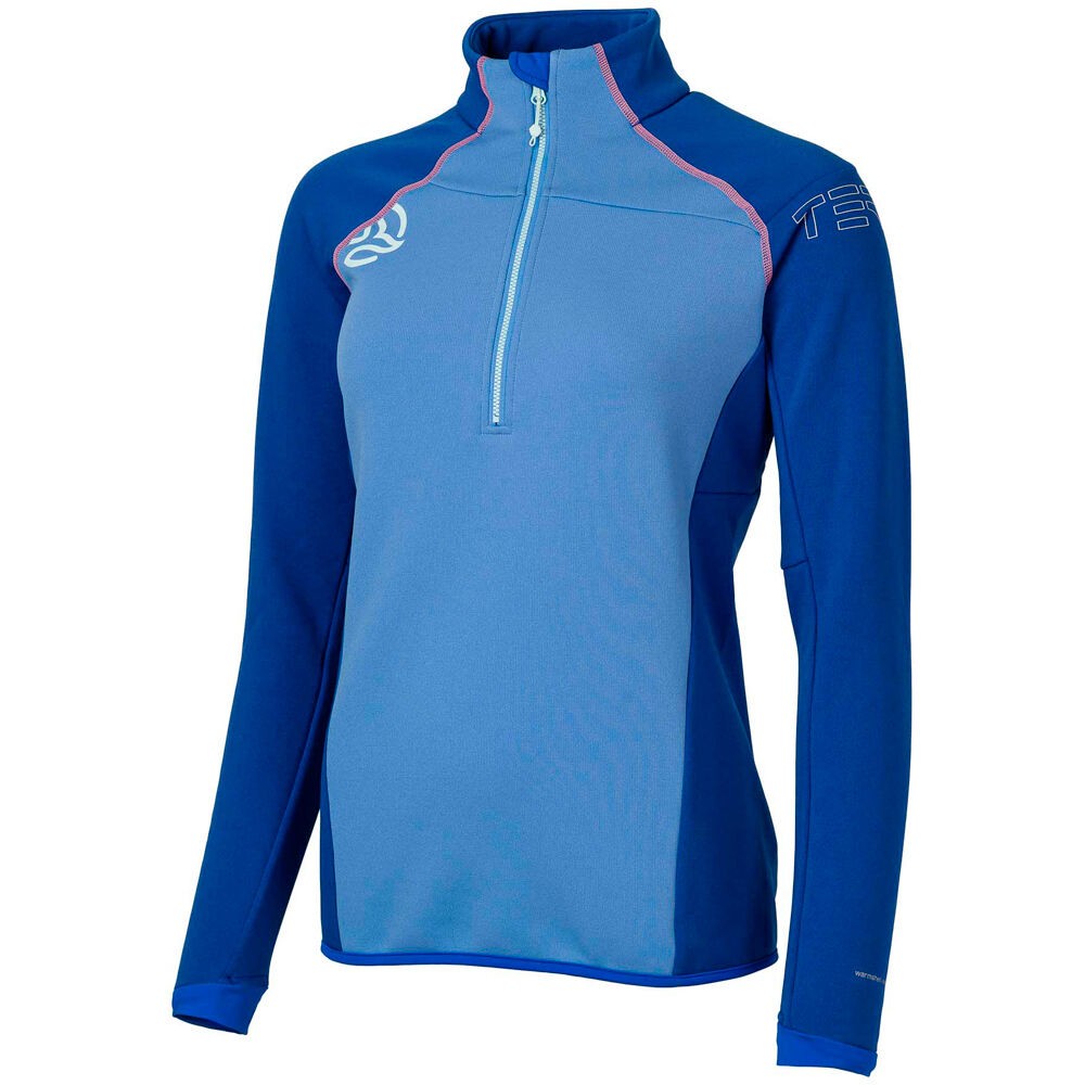 Ternua chaqueta softshell mujer KHAMAL 1/2 ZIP W vista frontal