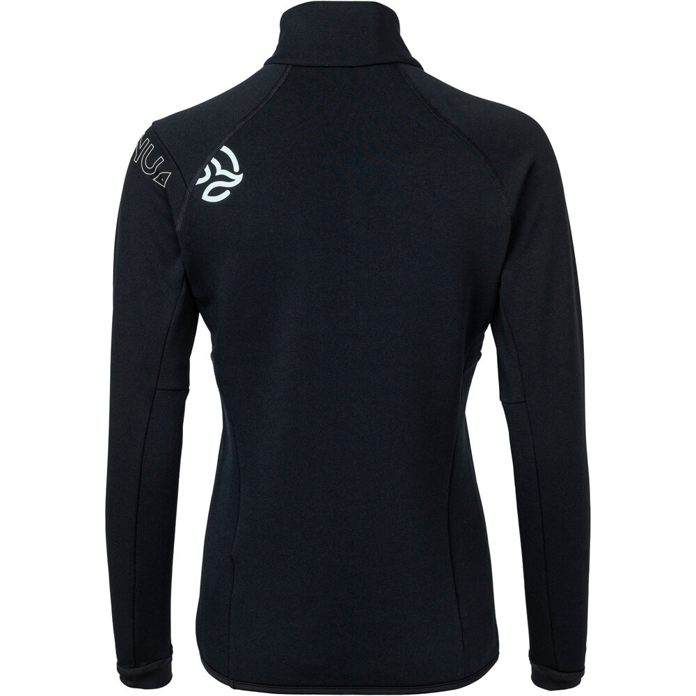 Ternua chaqueta softshell mujer KHAMAL 1/2 ZIP W vista trasera