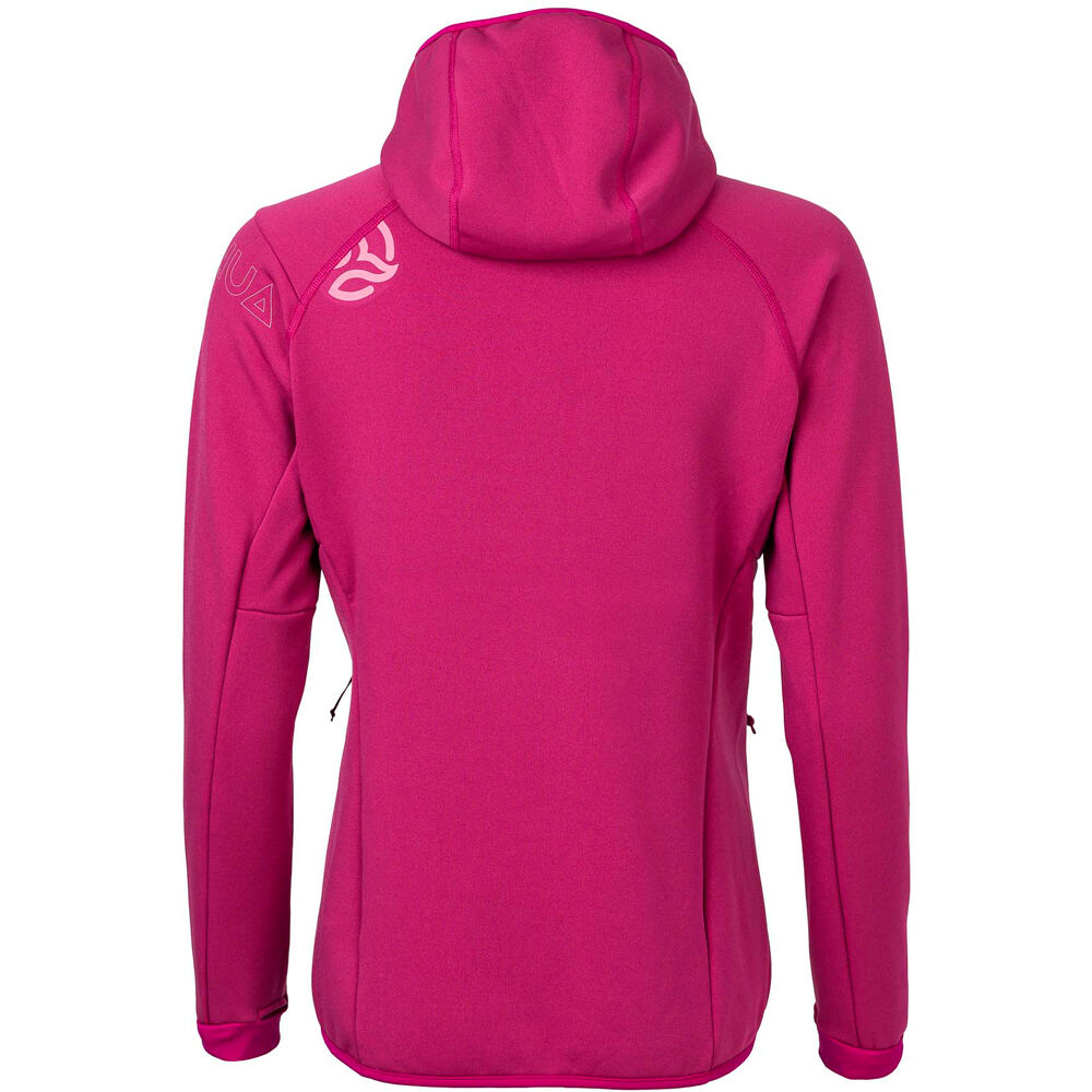 Ternua chaqueta softshell mujer KHAMAL HOOD JKT W vista trasera