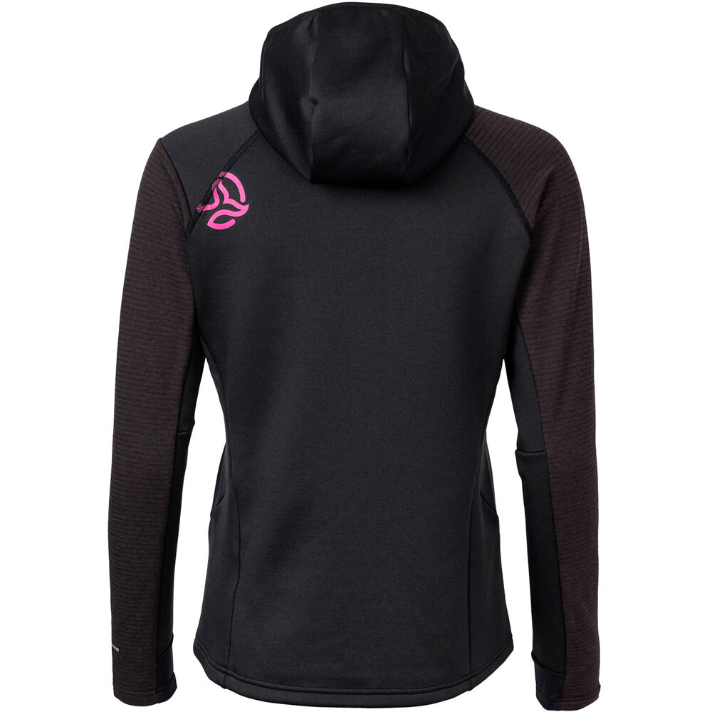 Ternua chaqueta softshell mujer LOKSEN HOOD JKT W vista trasera