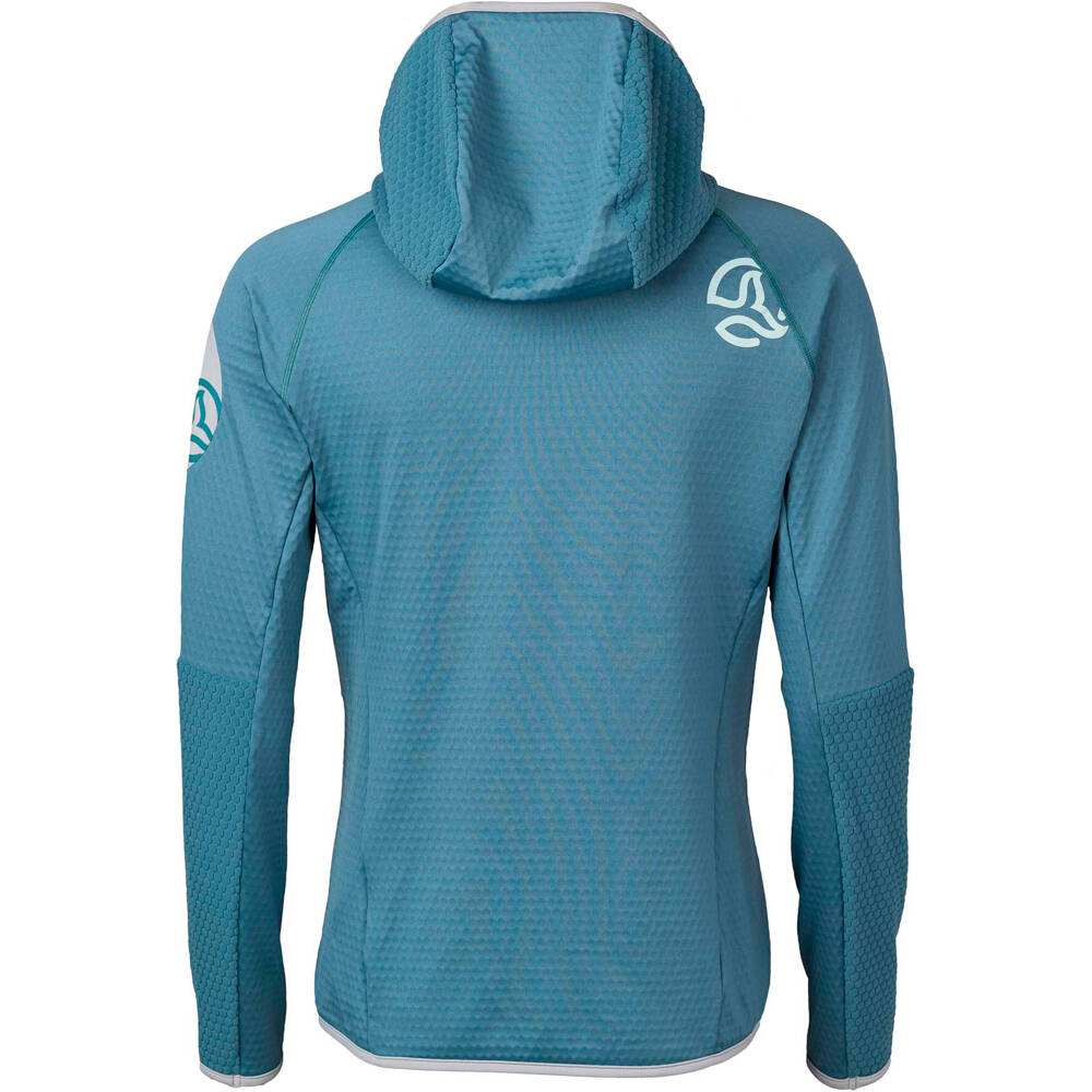 Ternua chaqueta softshell mujer RAGGER HOOD JKT W vista trasera