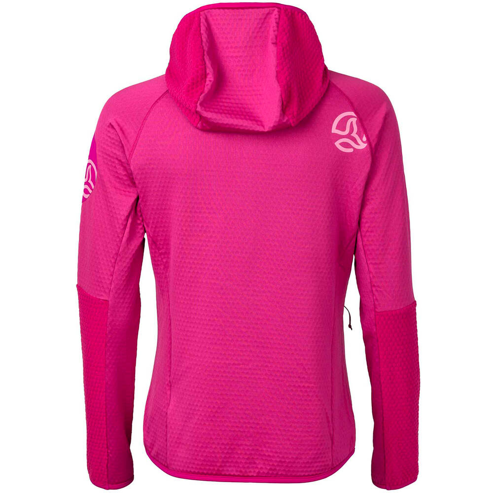 Ternua chaqueta softshell mujer RAGGER HOOD JKT W vista trasera