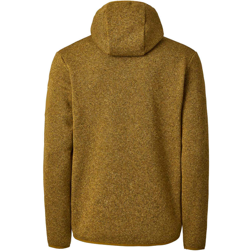 Ternua forro polar hombre INNU LOW IMPACT HOODY M vista trasera