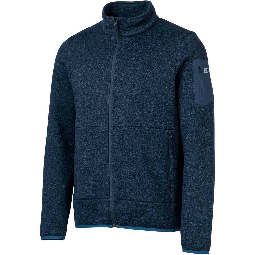 Ternua forro polar hombre INNU LOW IMPACT JKT M vista frontal
