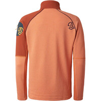 Ternua forro polar hombre LEMIK 1/2  ZIP M vista trasera