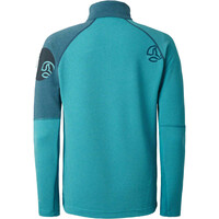 Ternua forro polar hombre LEMIK 1/2  ZIP M vista trasera