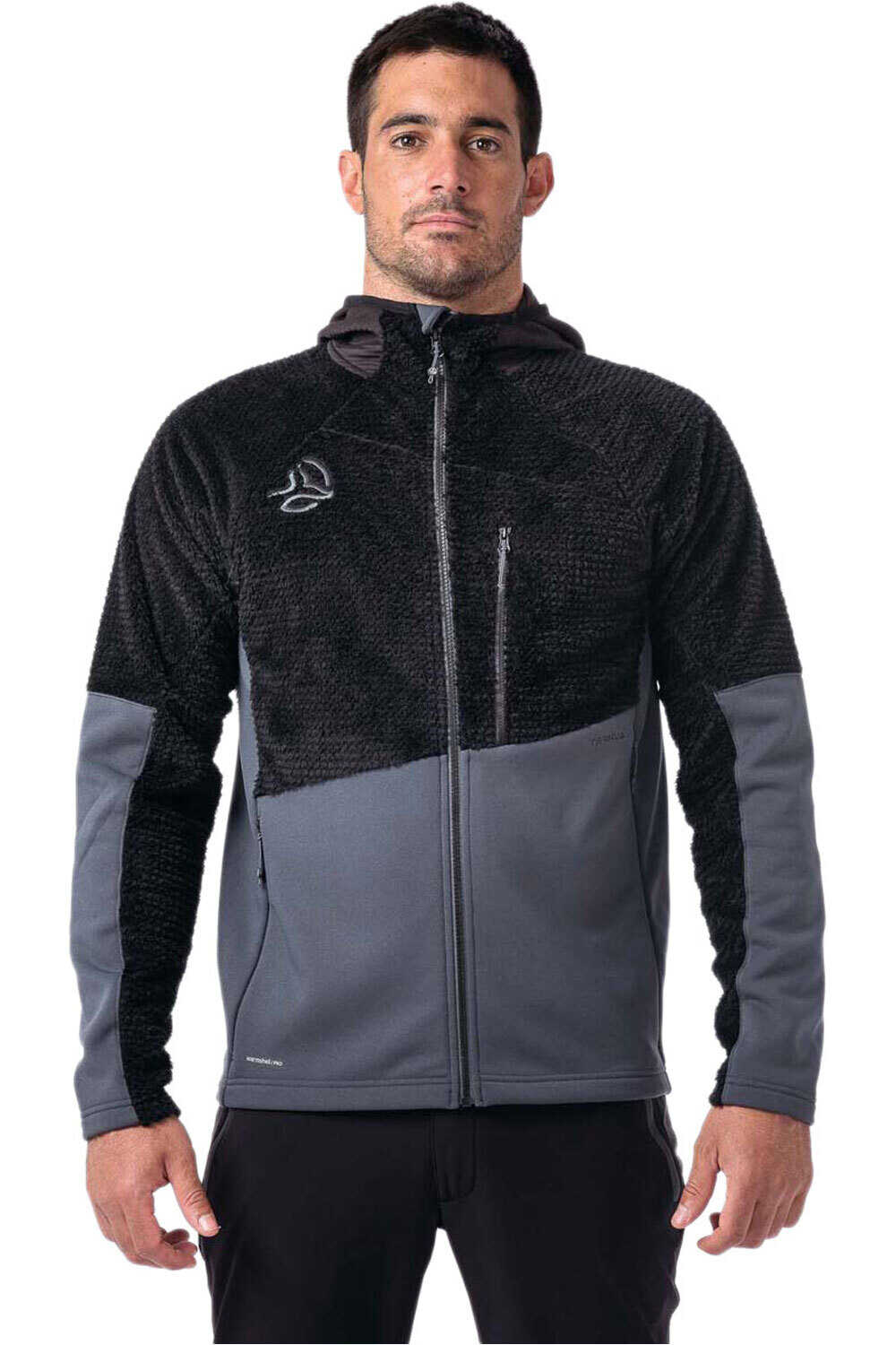 Ternua forro polar hombre LOFTER HOOD JKT M vista frontal
