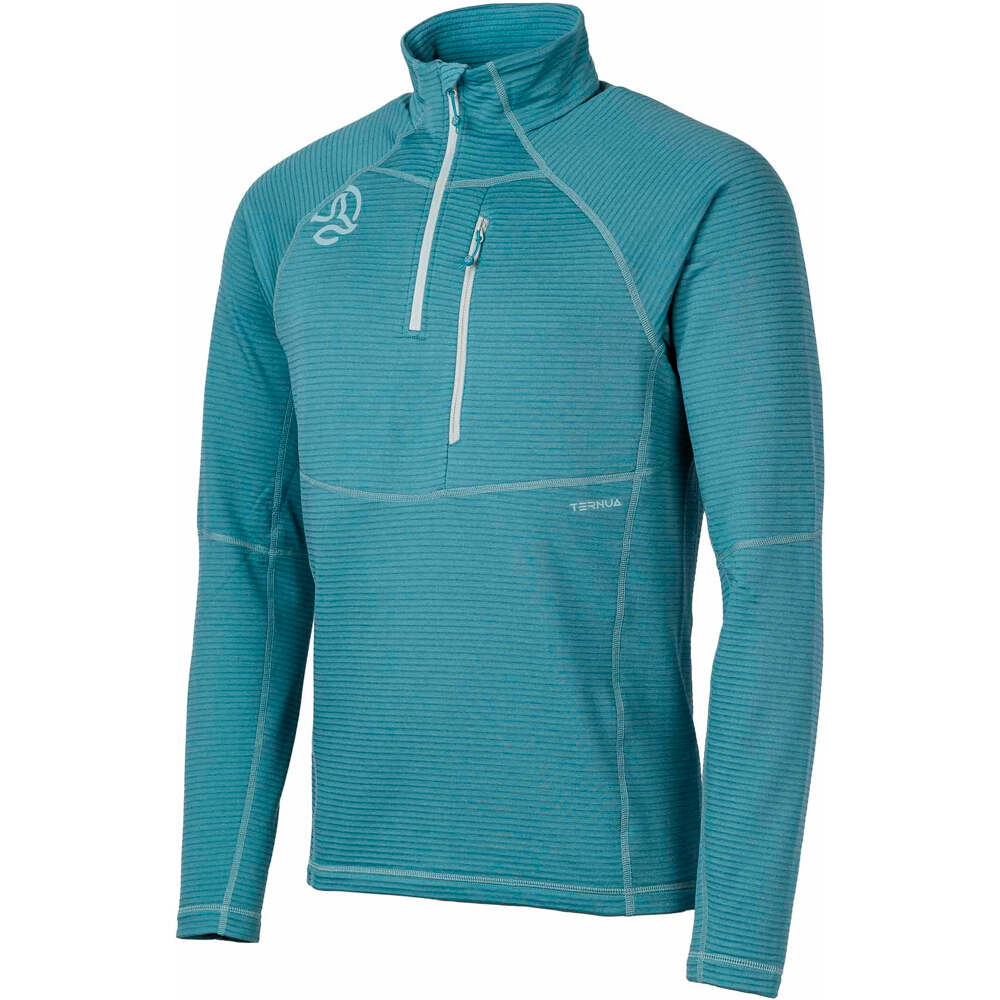 Ternua forro polar hombre MOMHILL 1/2 ZIP M vista frontal