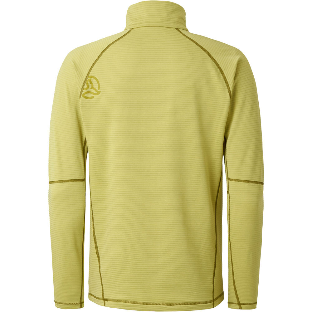 Ternua forro polar hombre MOMHILL 1/2 ZIP M vista trasera