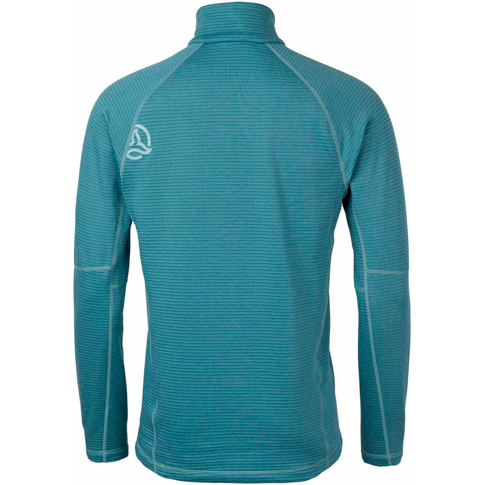 Ternua forro polar hombre MOMHILL 1/2 ZIP M vista trasera