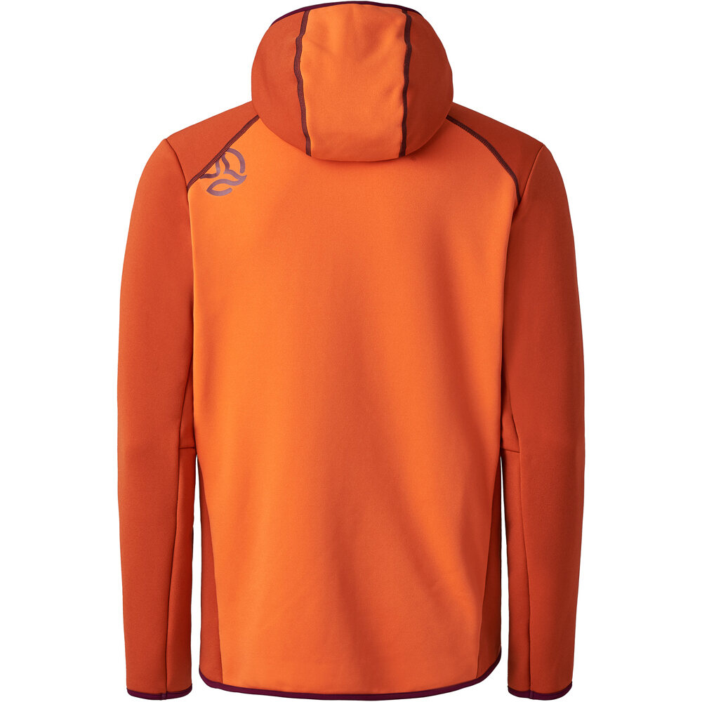 Ternua forro polar hombre PUNJAK PRO HOOD JKT M vista trasera