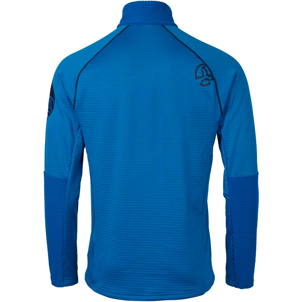 Ternua forro polar hombre RAGGER 1/2 ZIP M vista trasera