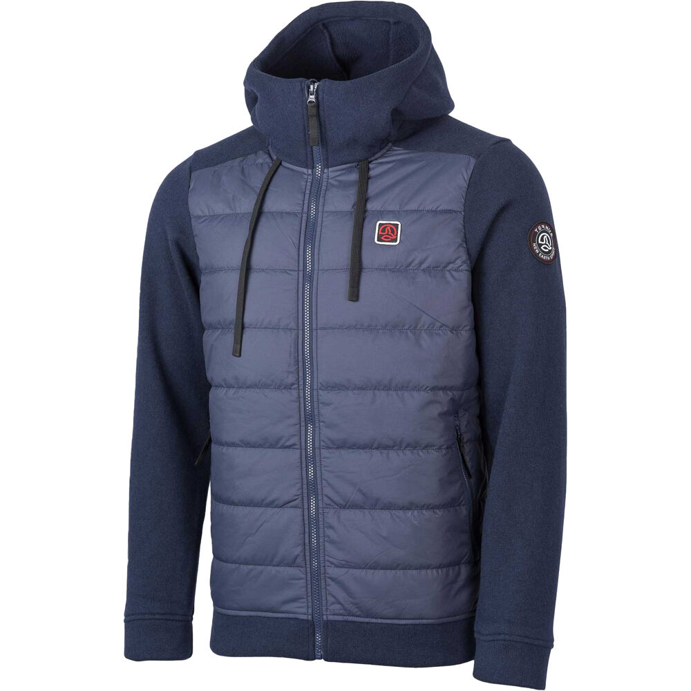 Ternua forro polar hombre SILENE HOODY JKT M vista frontal