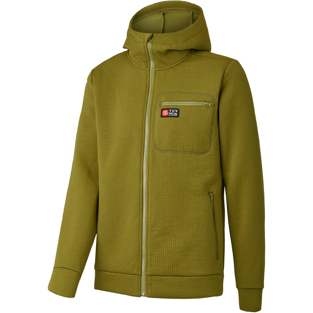 Ternua forro polar hombre STONEY HOODY JKT M vista frontal