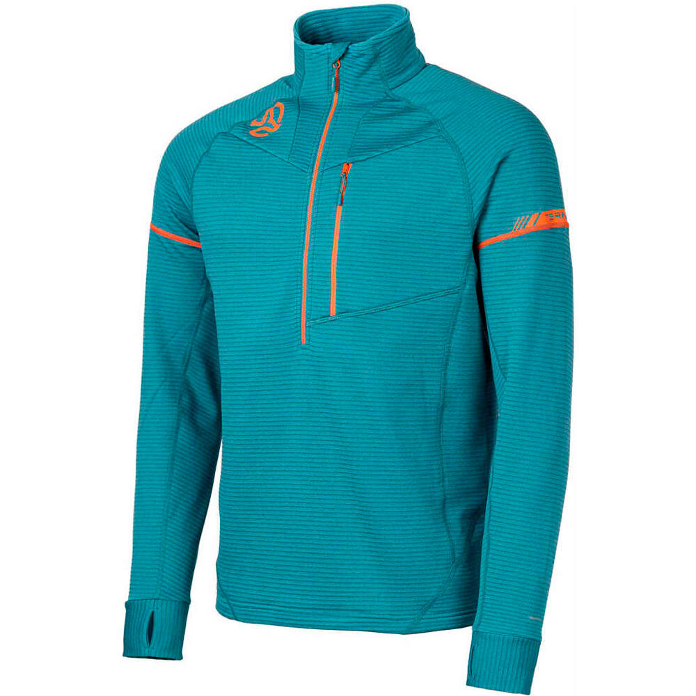 Ternua forro polar hombre SWIFT 1/2 ZIP M vista frontal