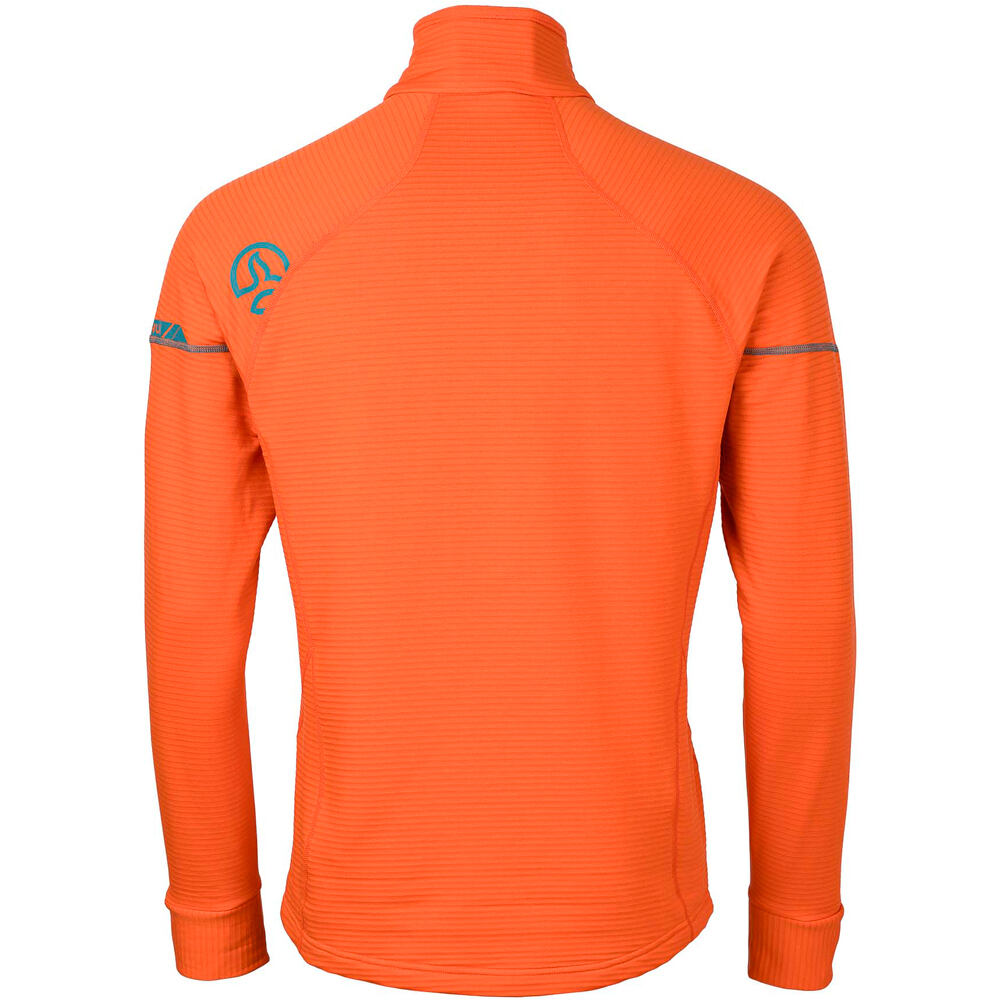Ternua forro polar hombre SWIFT 1/2 ZIP M vista trasera